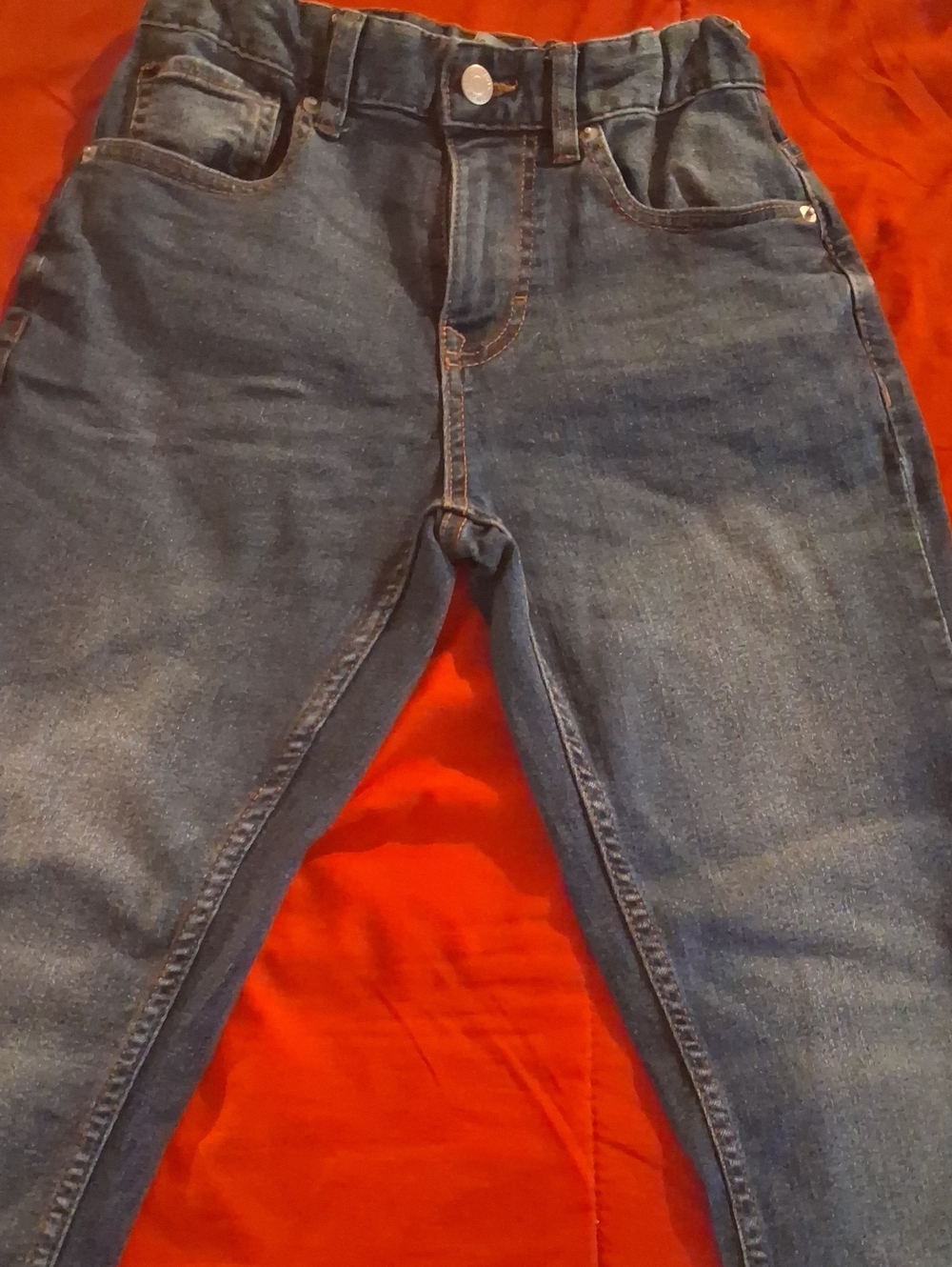 Calvin Klein Jeans Slim Fit Blue Denim Kids Jeans